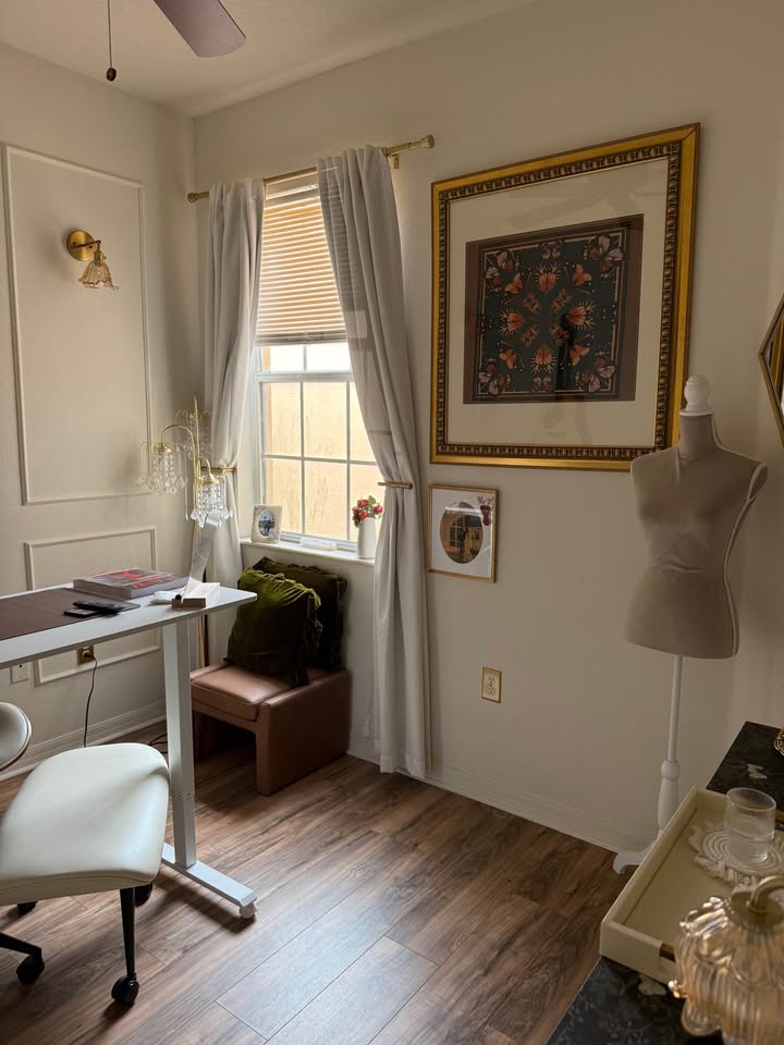 Office space with elegant details